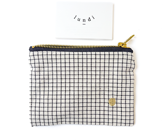 Petite pochette en coton - Gustave