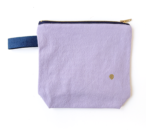 Grande trousse à crayons - Lilas