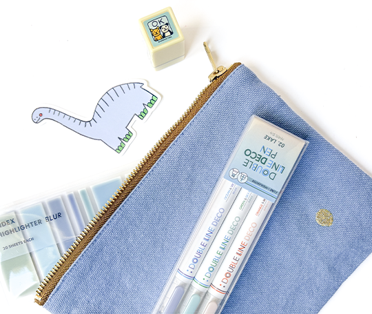 Pochette en coton - Bluetiful