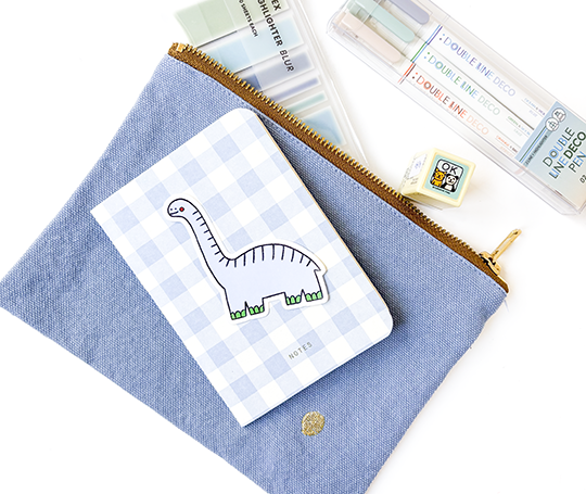 Pochette en coton - Bluetiful