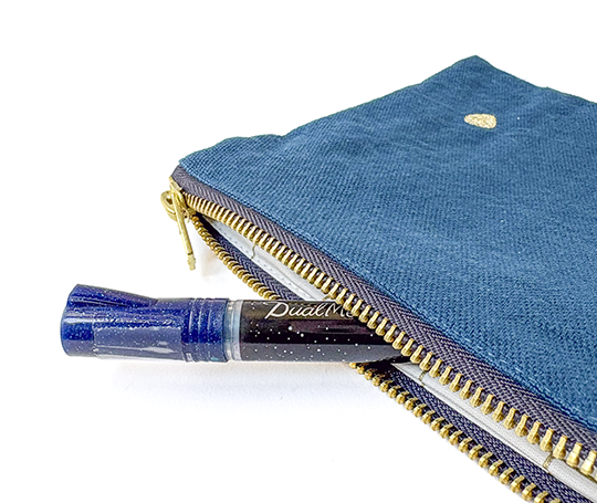 Pochette en coton - Orage