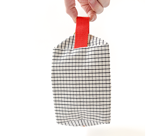 Trousse Cube - Stylo rouge