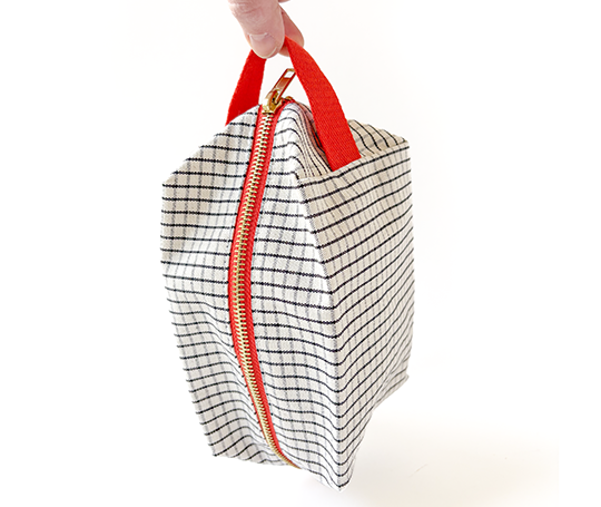 Trousse Cube - Stylo rouge