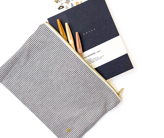 Grande pochette en coton - Finette