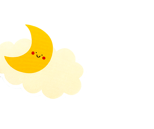 Autocollant Lune