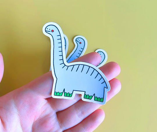 Autocollant Dinosaure