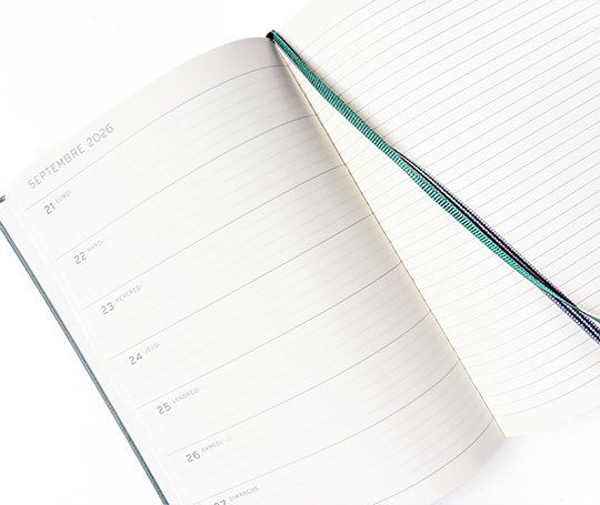 Leuchtturm agenda 26/27 A5 souple semaine & notes - Sunflower