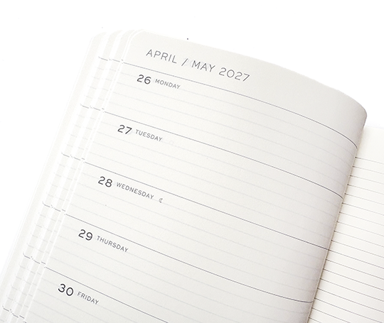 Leuchtturm agenda 26/27 A5 souple semaine & notes - Forest