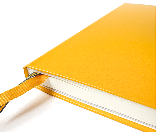 Leuchtturm agenda 26/27 A5 rigide en colonnes - Sunflower