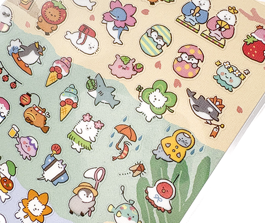 Planche d'autocollants MW Seals - Season