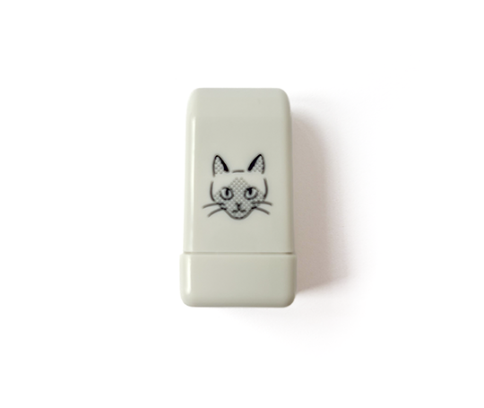 Cachet roulette - Têtes de chats