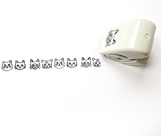 Cachet roulette - Têtes de chats
