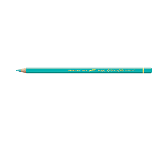 Caran d'Ache - Pablo crayon de couleur - les verts