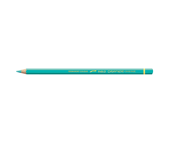 Caran d'Ache - Pablo crayon de couleur - les verts