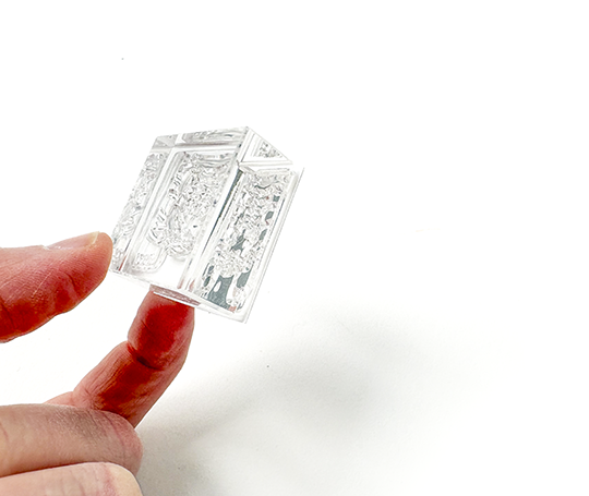 Cachet transparent - Tigre