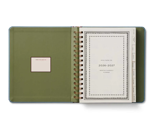 Rifle Paper Co. - Agenda académique 26/27 (17 mois) Paisley
