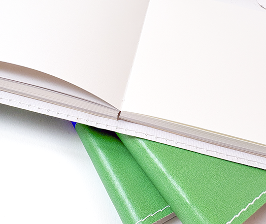 Redopapers - Carnet en chutes de papier et bâche upcyclée
