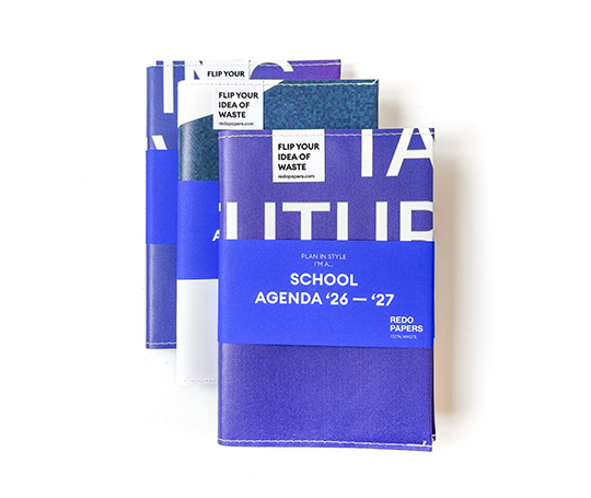Redopapers - Agenda académique 26/27 upcyclé