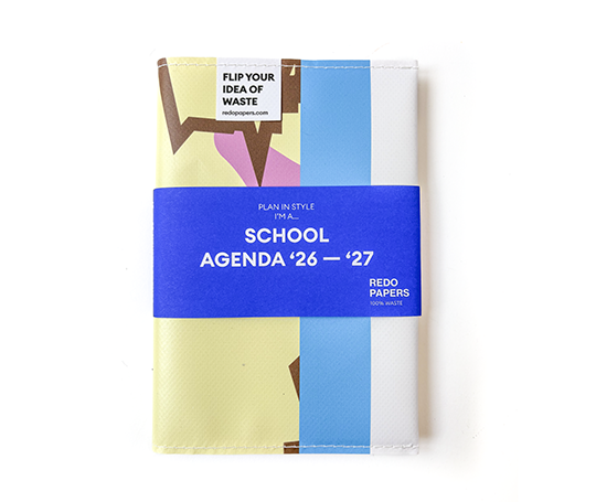 Redopapers - Agenda académique 26/27 upcyclé