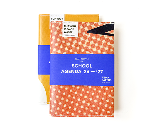 Redopapers - Agenda académique 26/27 upcyclé