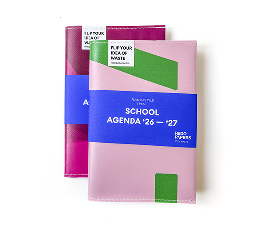 Redopapers - Agenda académique 26/27 upcyclé