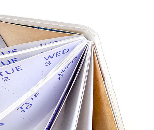 Redopapers - Agenda académique 26/27 upcyclé