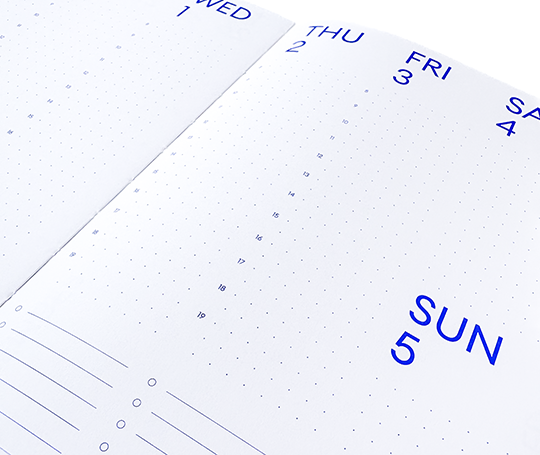 Redopapers - Agenda académique 26/27 upcyclé