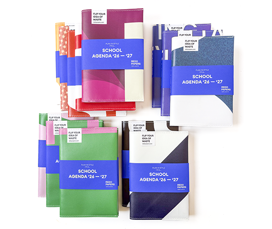 Redopapers - Agenda académique 26/27 upcyclé
