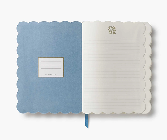 Rifle Paper Co - Journal festonné à couverture souple