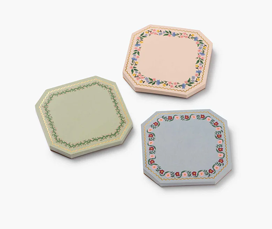 Rifle Paper co - Trio de mini bloc-notes Gemma