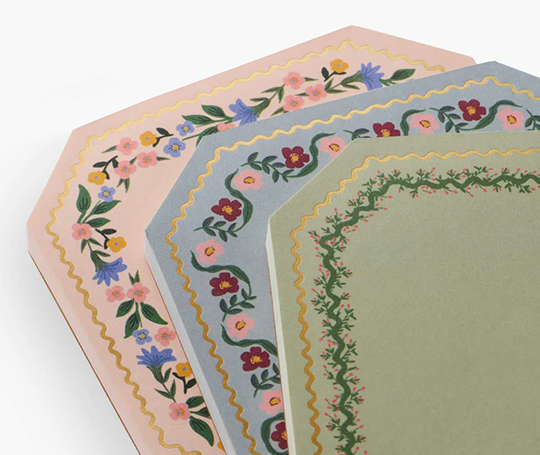 Rifle Paper co - Trio de mini bloc-notes Gemma