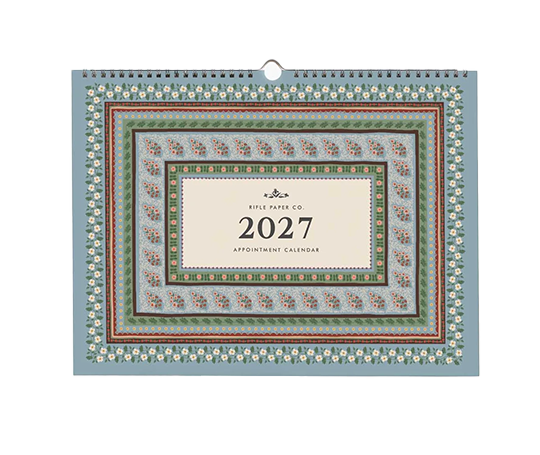 Rifle Paper Co. - Calendrier 2027 Paisley