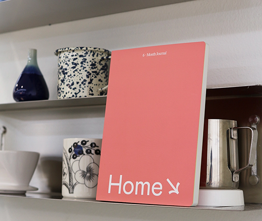 Planificateur non-daté "Home" (6 mois)