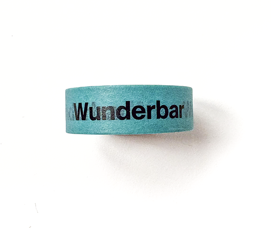 Washi tape - Wunderbar