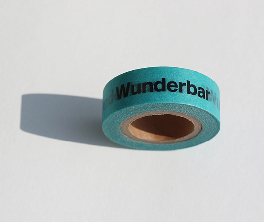Washi tape - Wunderbar