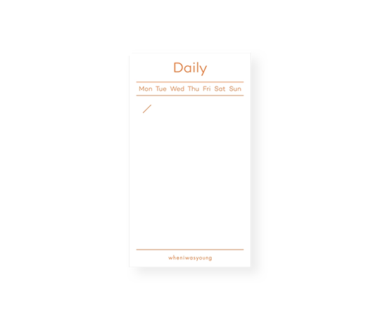 Bloc-notes Daily
