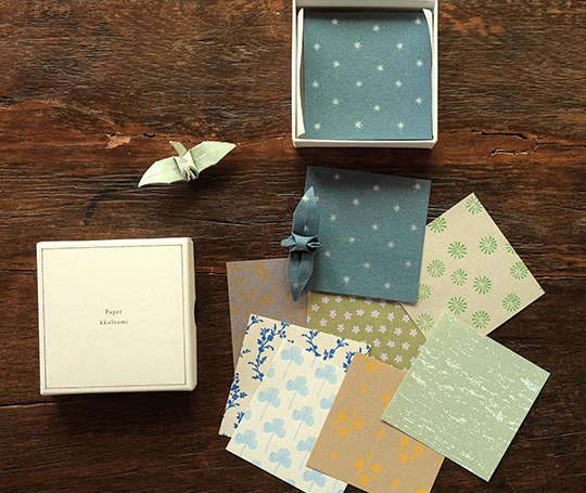 Petits papiers sérigraphiés Paper Kkuleomi