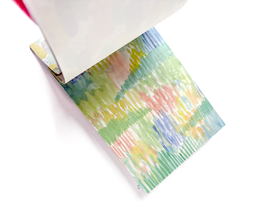 Bloc de feuilles autocollantes de papier washi - Paint