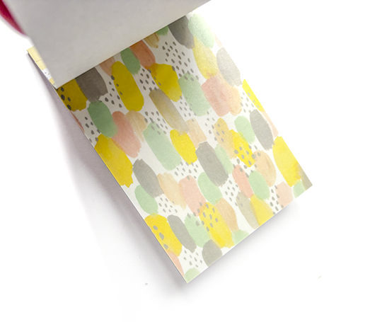 Bloc de feuilles autocollantes de papier washi - Paint