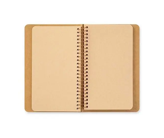 Traveler's Company carnet à spirales A6 - Kraft