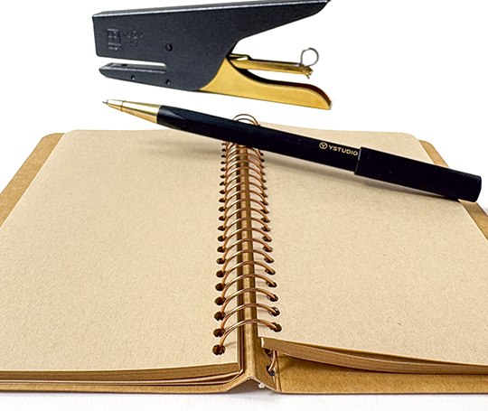 Traveler's Company carnet à spirales A6 - Kraft