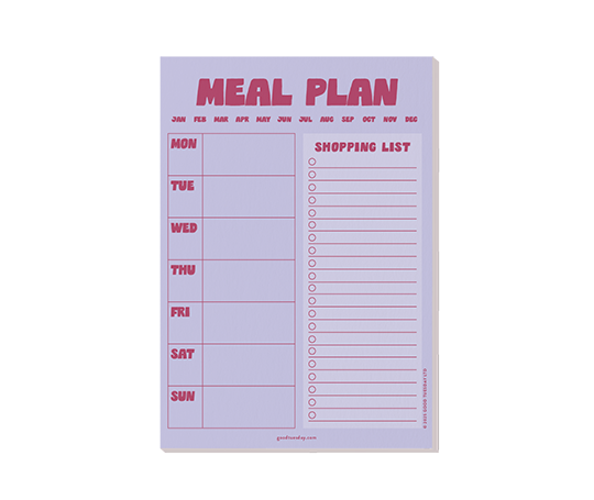 Meal plan - Planificateur de repas et liste de courses