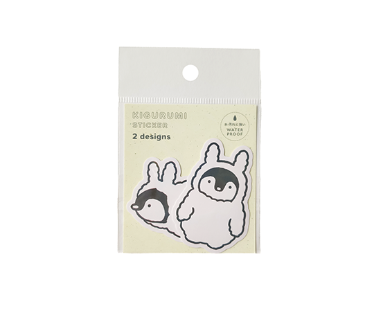 2 autocollants Kigurumi - Pingouins