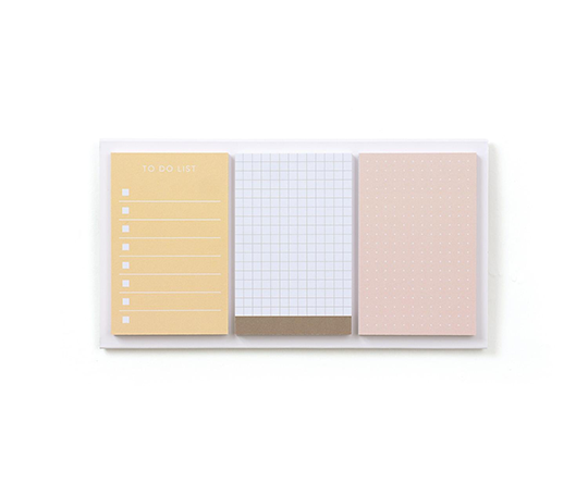 Assortiment de notes adhésives - To do (jaune)