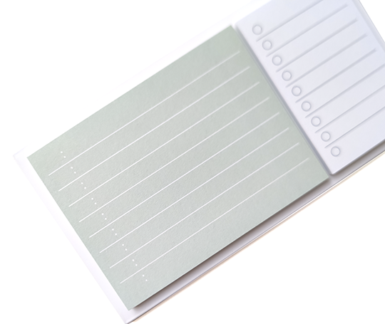 Assortiment de notes adhésives - To do (vert)