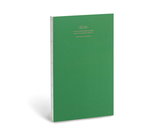 Journal Solitude - Emerald Green