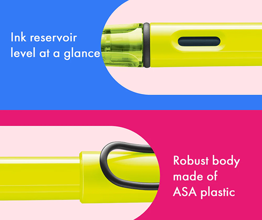 Lamy Safari stylo-plume - Neon Yellow