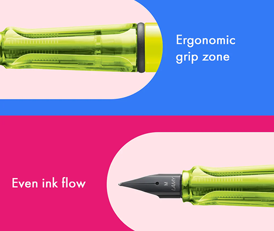 Lamy Safari stylo-plume - Neon Yellow