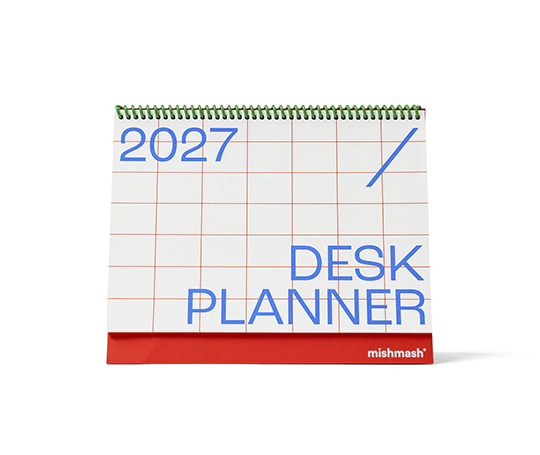 Mishmash - calendrier de bureau 2027
