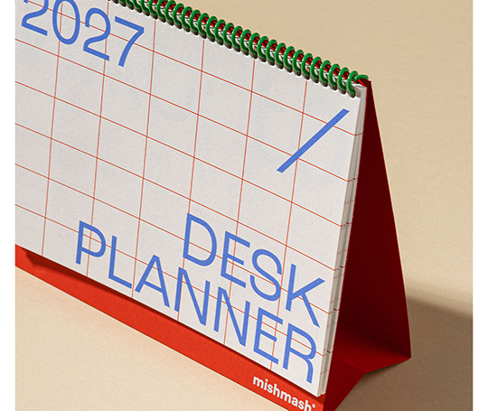 Mishmash - calendrier de bureau 2027